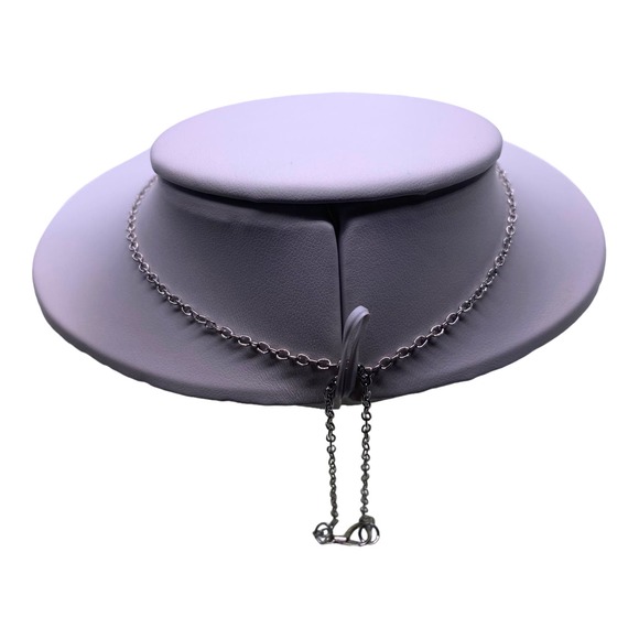 Imitation Red Ruby CZ Cubic Zirconia Gemstone Angel Wings Heart Necklace - Picture 9 of 9